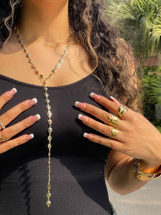 drop necklace